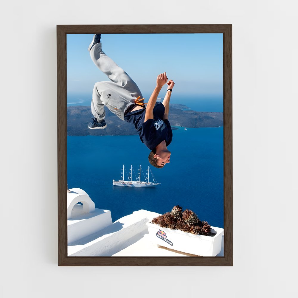 Poster Red de bull motion – affiche Parkour et freerun (vue 5)